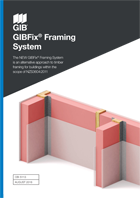 GIBFix Framing Systems Literature Cover