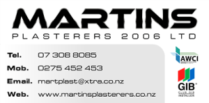 Martins Plasterers 2006 Ltd Logo